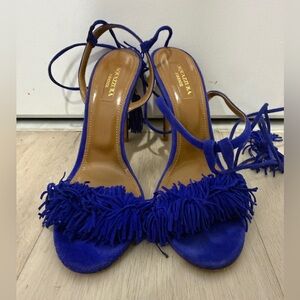 Aquazzura Wild Thing Tassel Heels